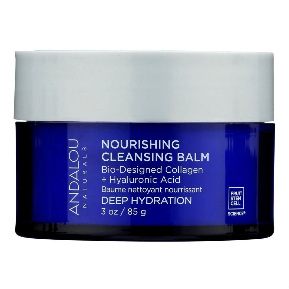 ANDALOU NATURALS - NWT & Sealed - Deep Hydration Nourishing Cleansing Balm 3 oz. - Picture 5 of 16